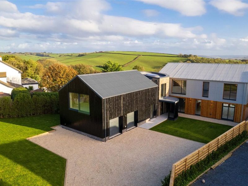 New build detached house, Pippacott Marwood